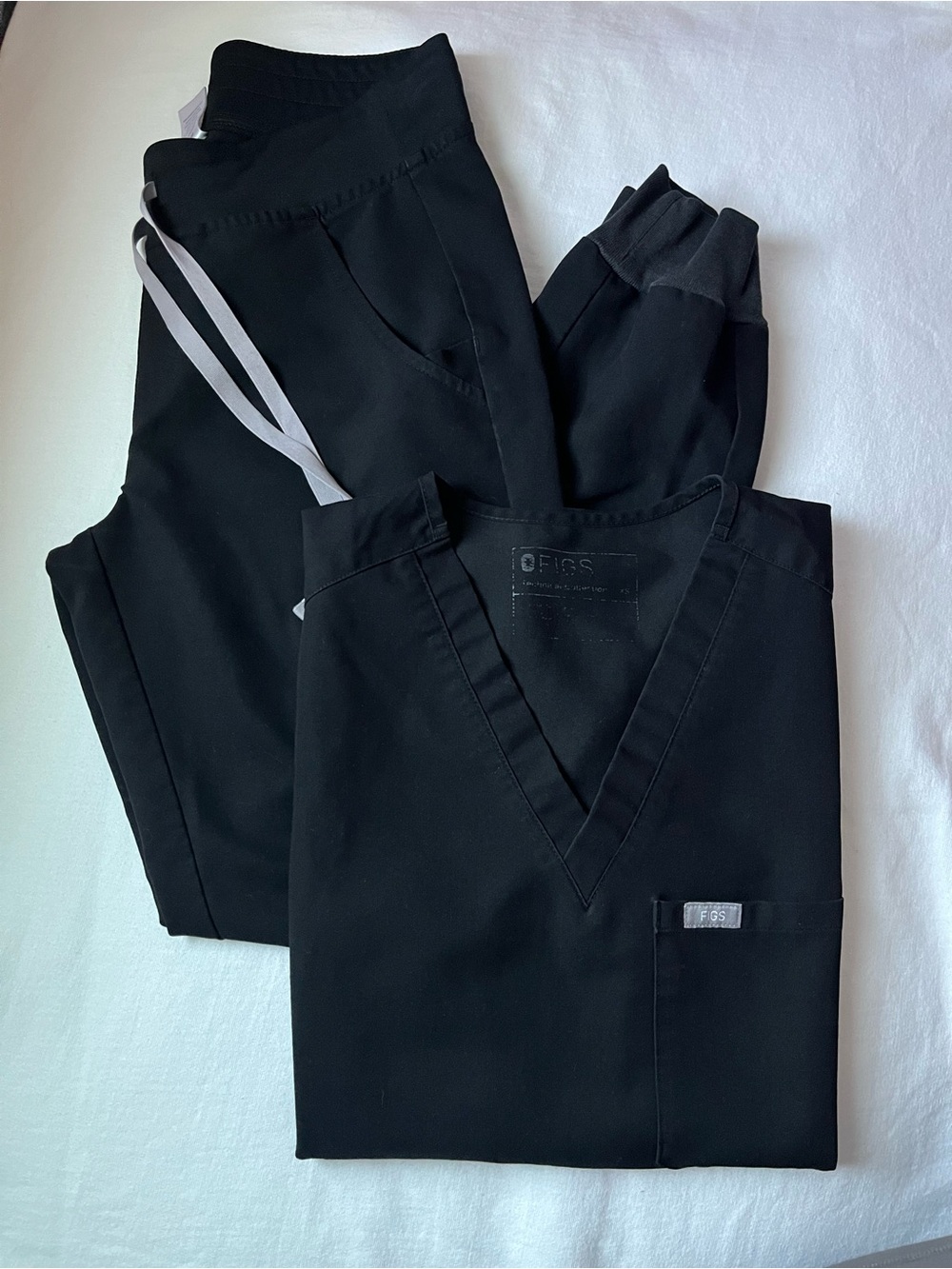 FIGS Scrub Set Black XS